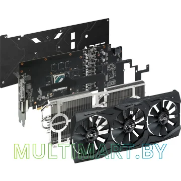 Видеокарта ASUS AREZ Strix Radeon RX 580 TOP edition (AREZ-STRIX-RX580-T8G-GAMING) картинка 5